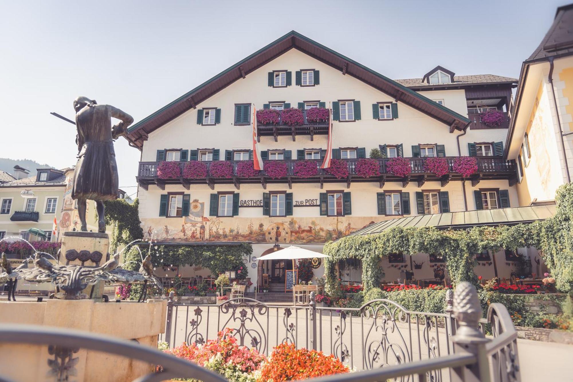 Hotel Gasthof Zur Post Sankt Gilgen Luaran gambar